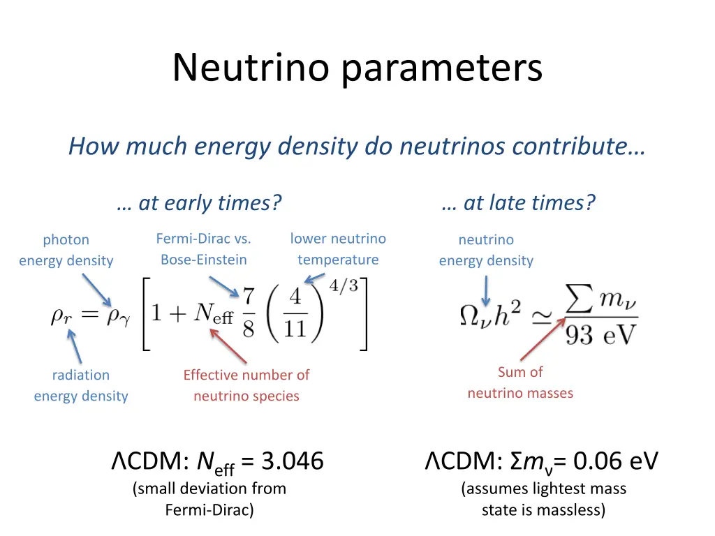 neutrino parameters 1