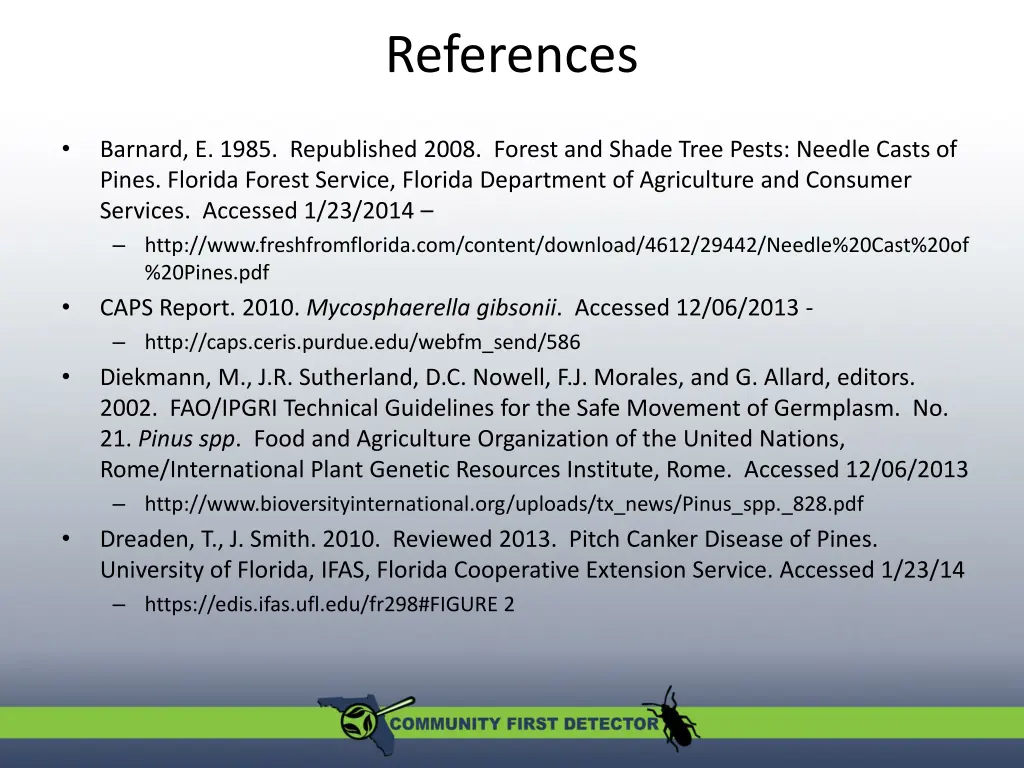 references