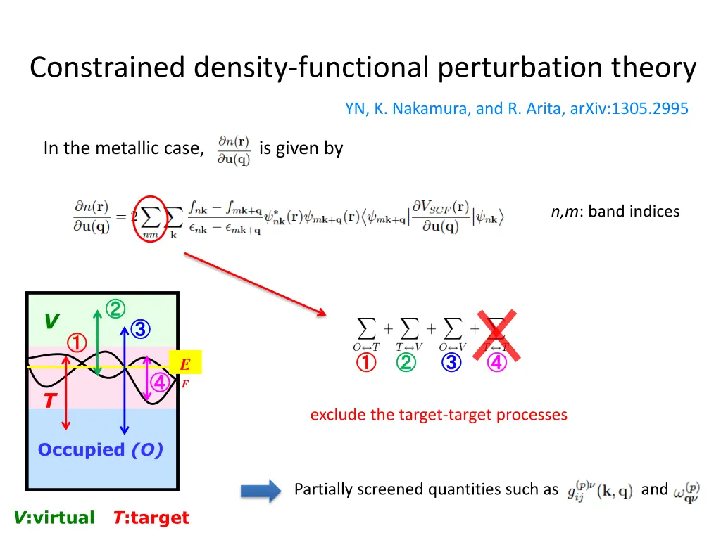 constrained density functional perturbation theory