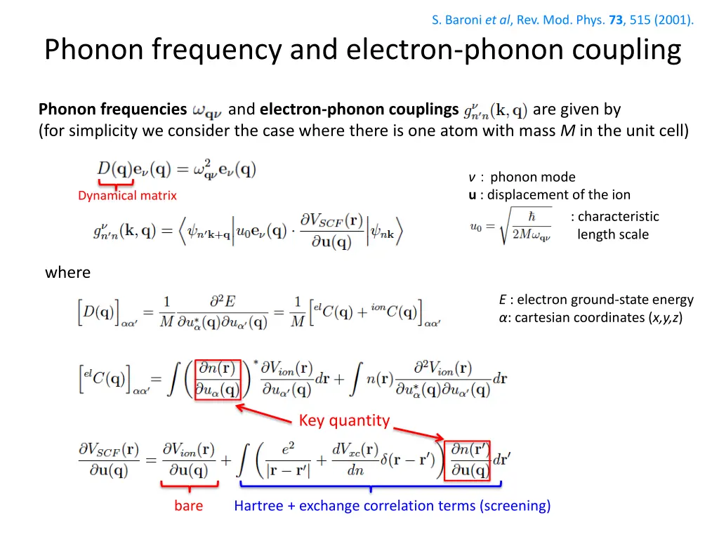 s baroni et al rev mod phys 73 515 2001