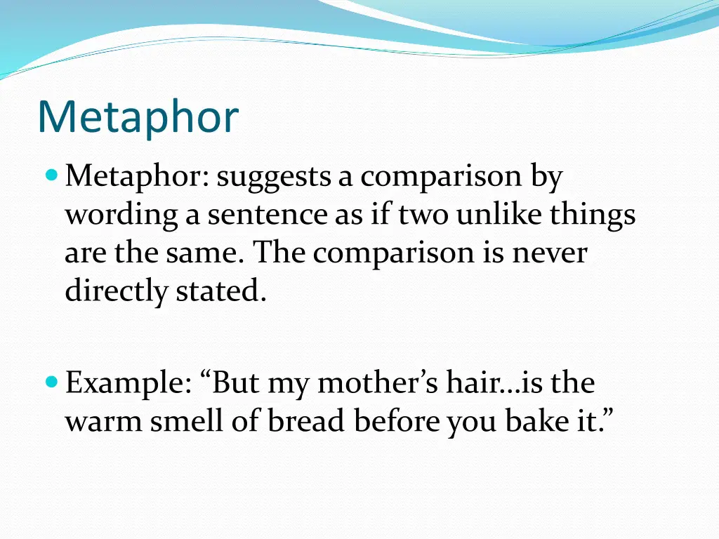 metaphor