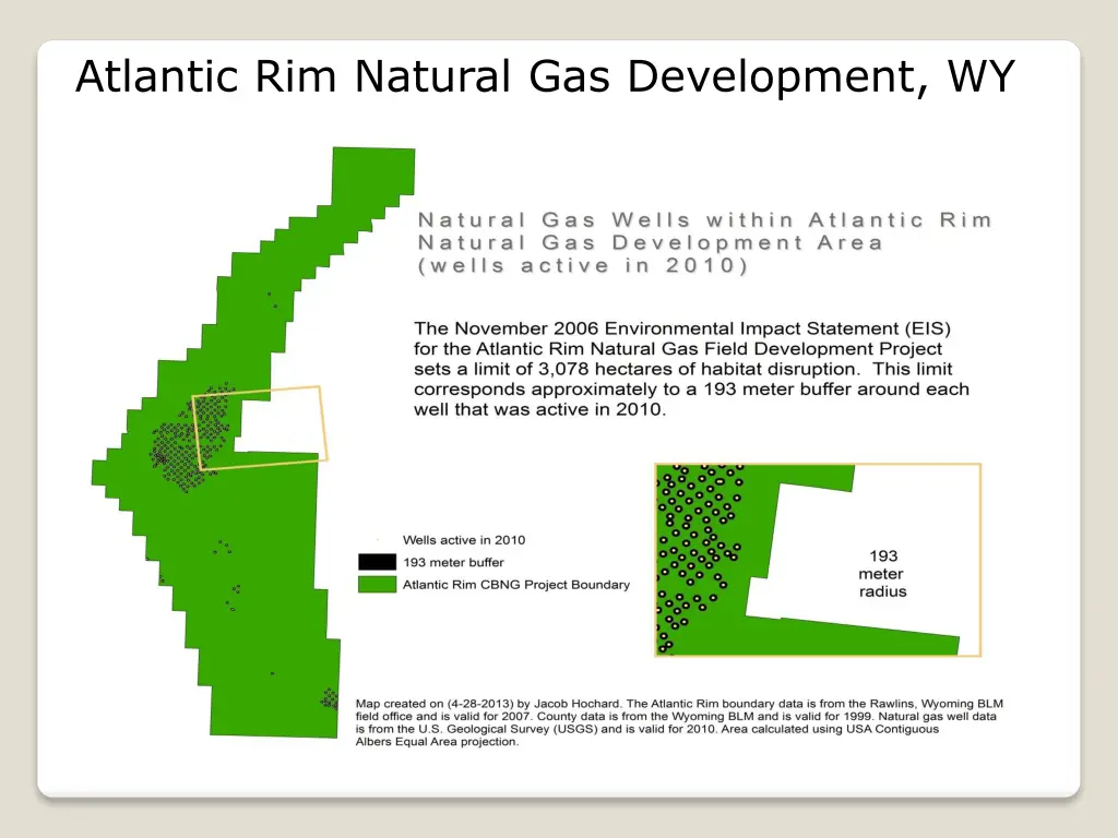 atlantic rim natural gas development wy