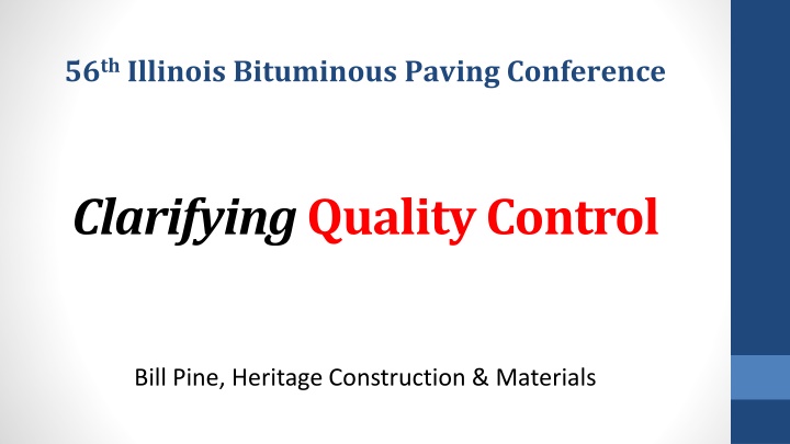 56 th illinois bituminous paving conference