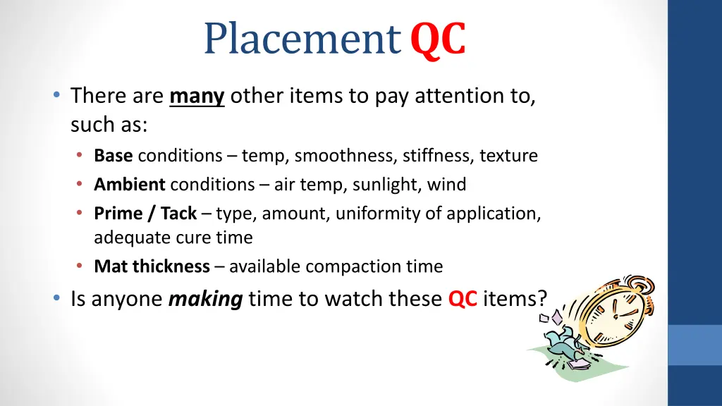 placement qc 1