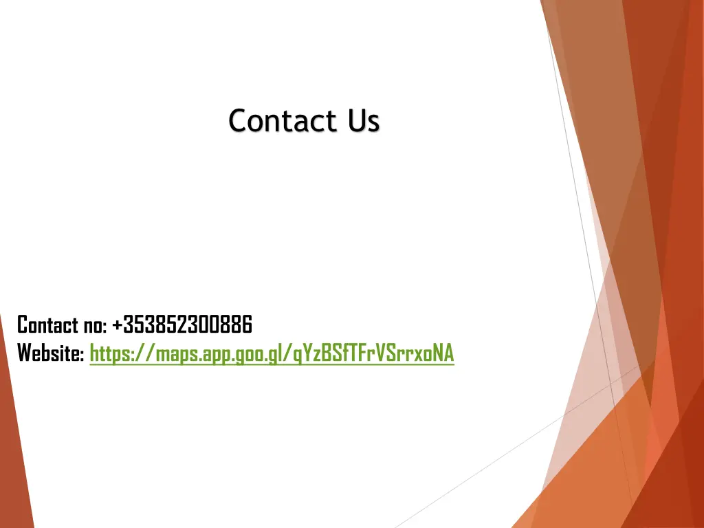 contact us