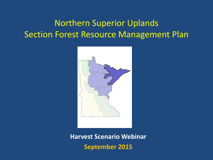 northern superior uplands section forest resource