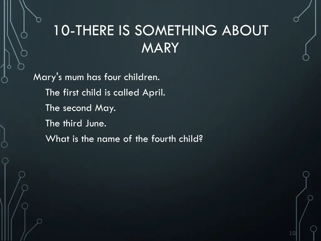 10 there is something about mary