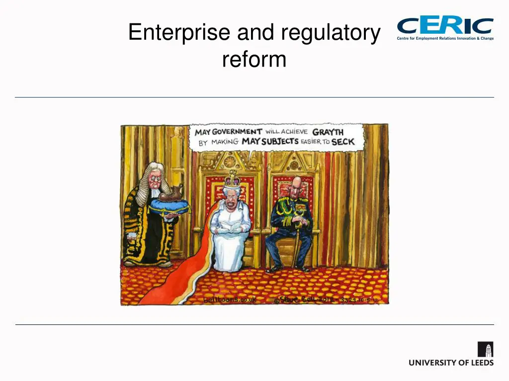 enterprise and regulatory reform