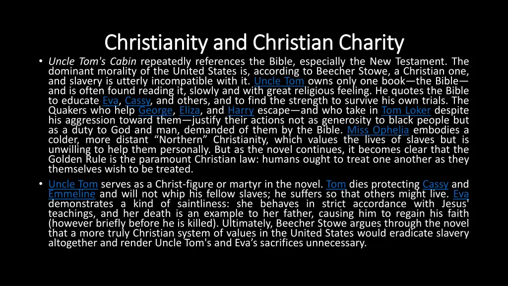 christianity and christian charity christianity