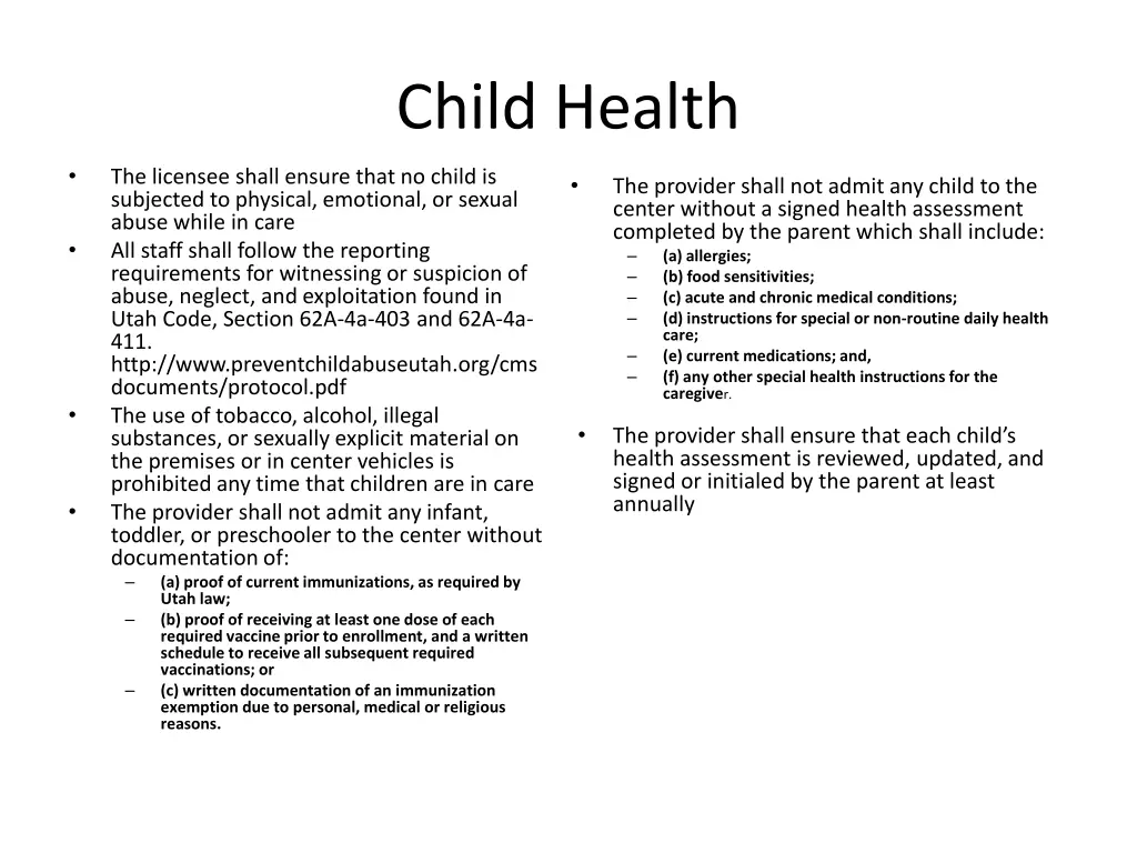 child health