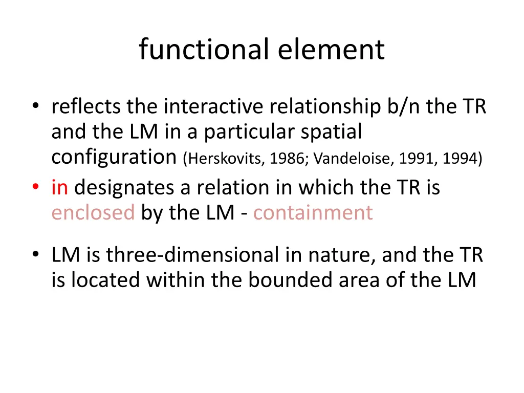 functional element