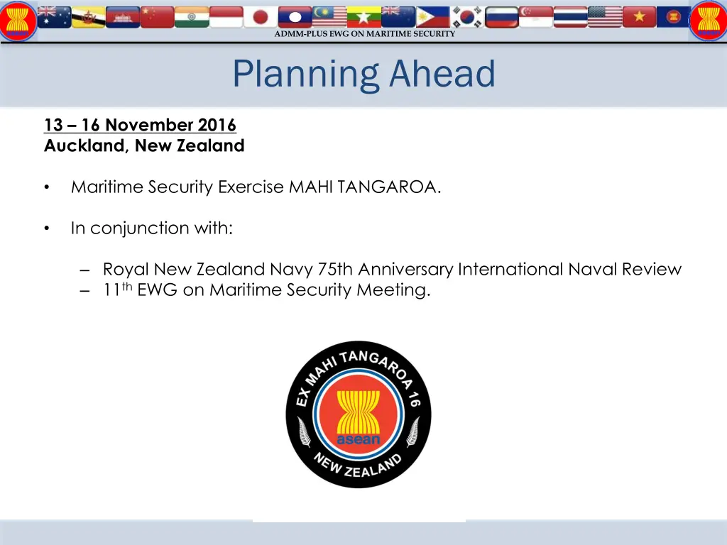 admm plus ewg on maritime security planning ahead 2