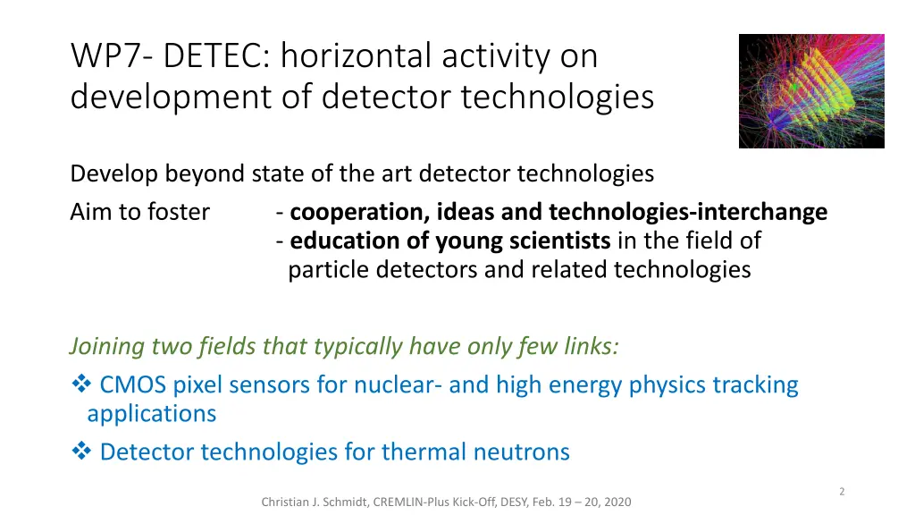 wp7 detec horizontal activity on development