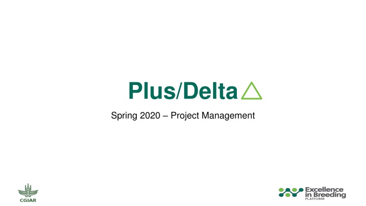 plus delta