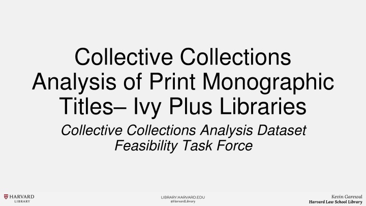 collective collections analysis of print