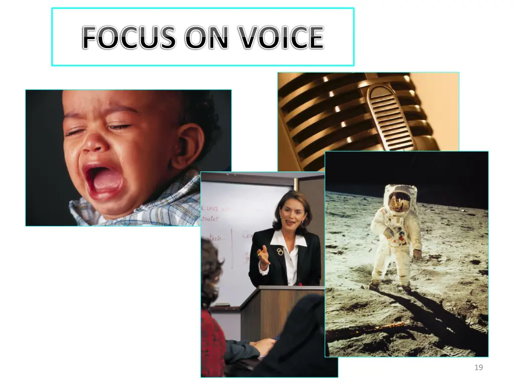 focus on voice