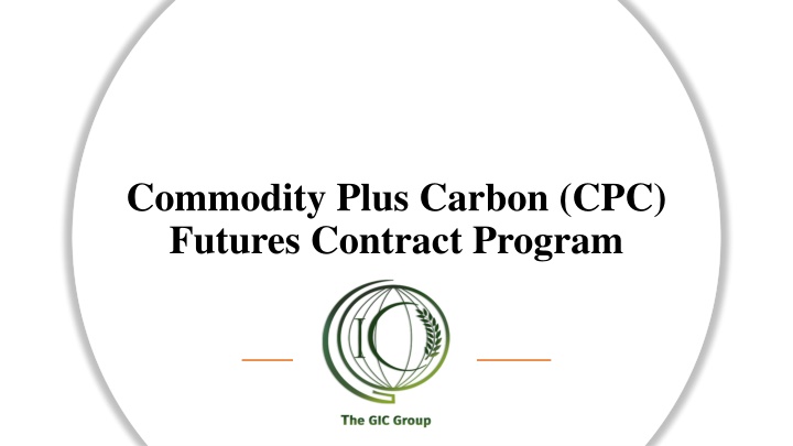 commodity plus carbon cpc futures contract program