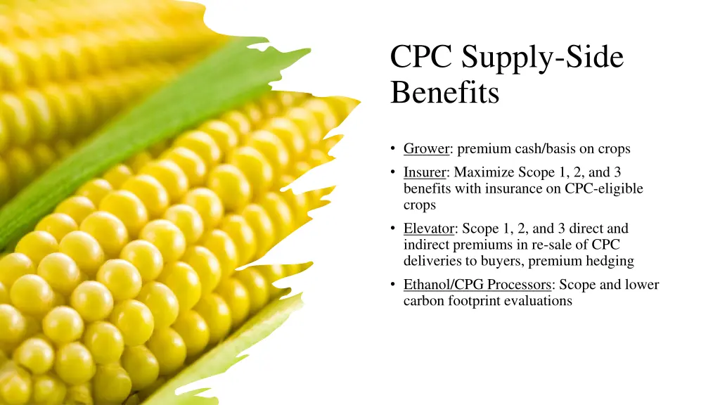 cpc supply side benefits