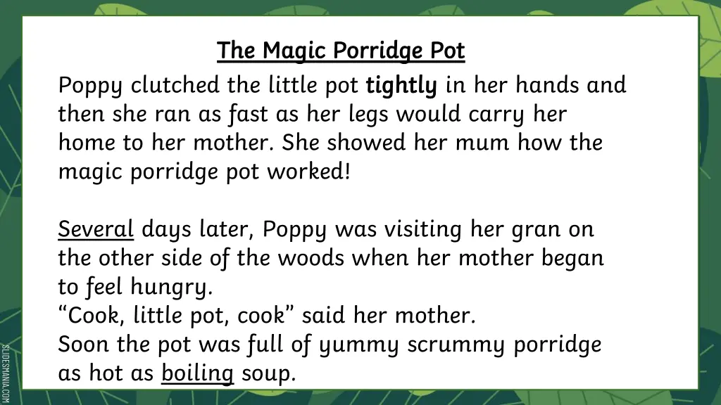 the magic porridge pot the magic porridge pot 3