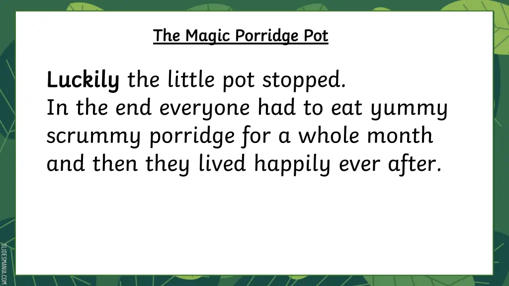 the magic porridge pot the magic porridge pot 5