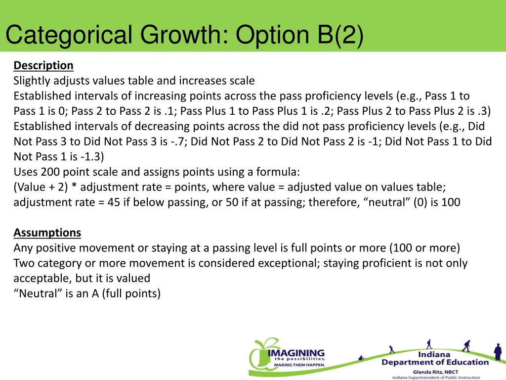 categorical growth option b 2