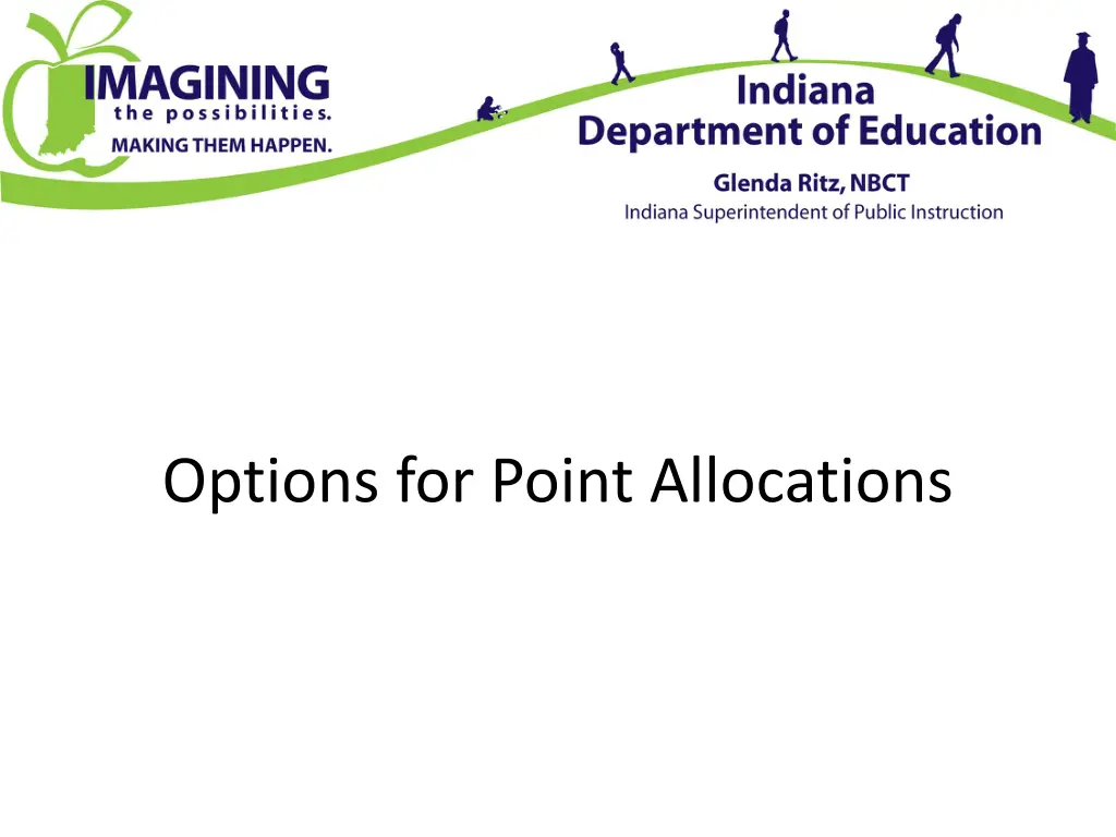 options for point allocations