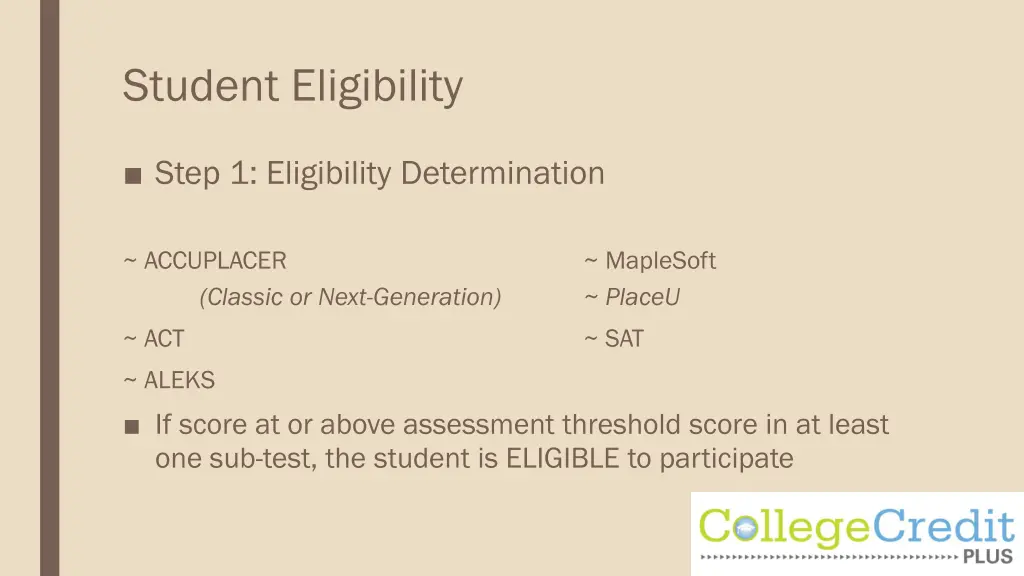 student eligibility 1