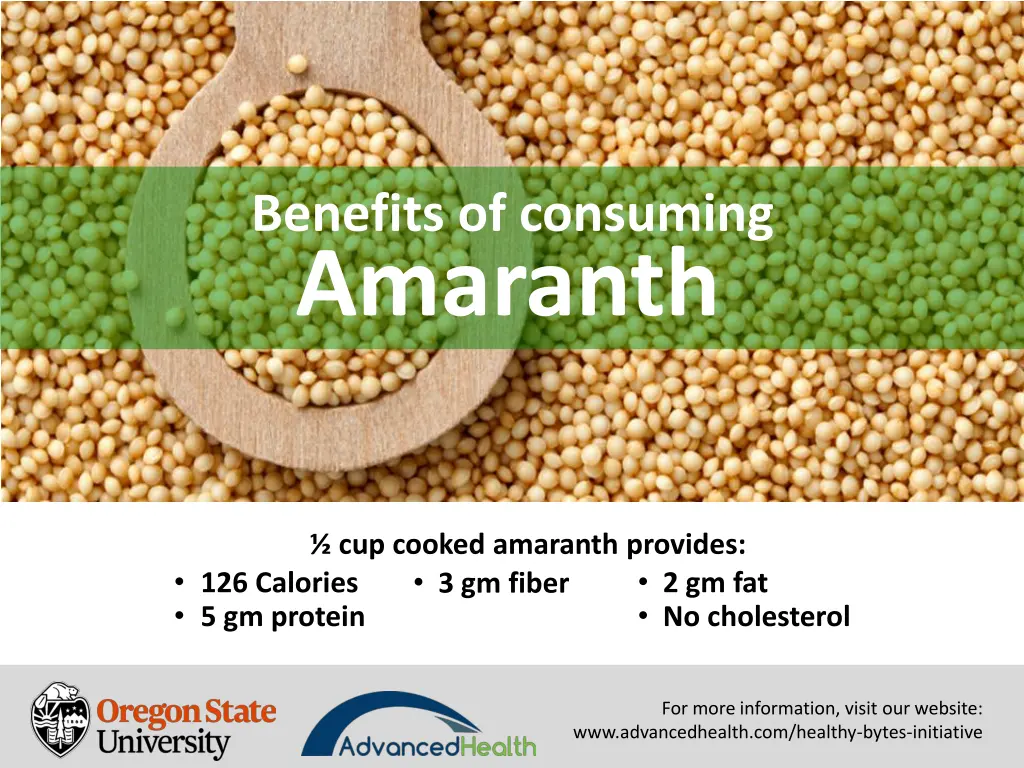 benefits of consuming amaranth 1