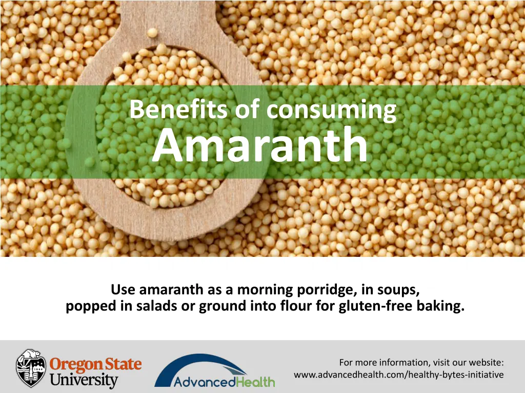 benefits of consuming amaranth 7