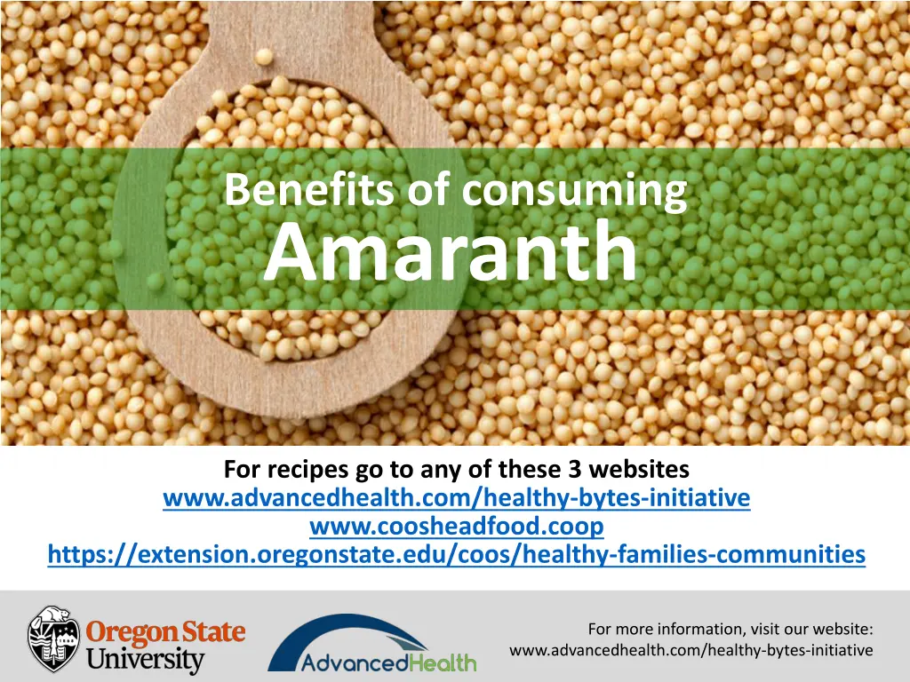 benefits of consuming amaranth 8