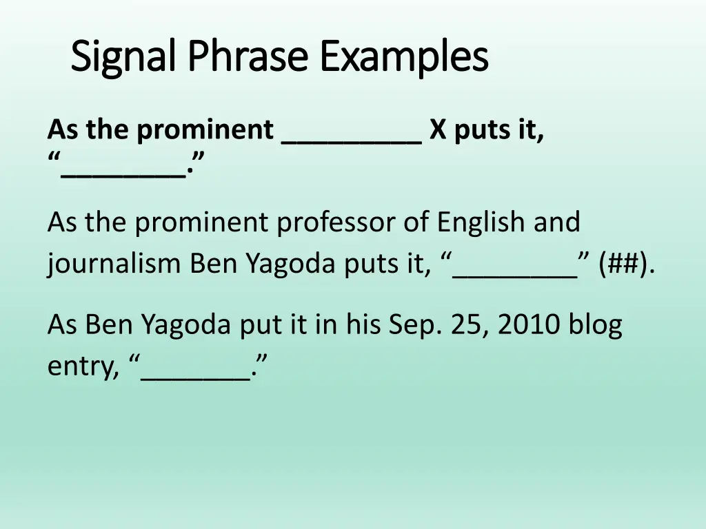 signal phrase examples signal phrase examples