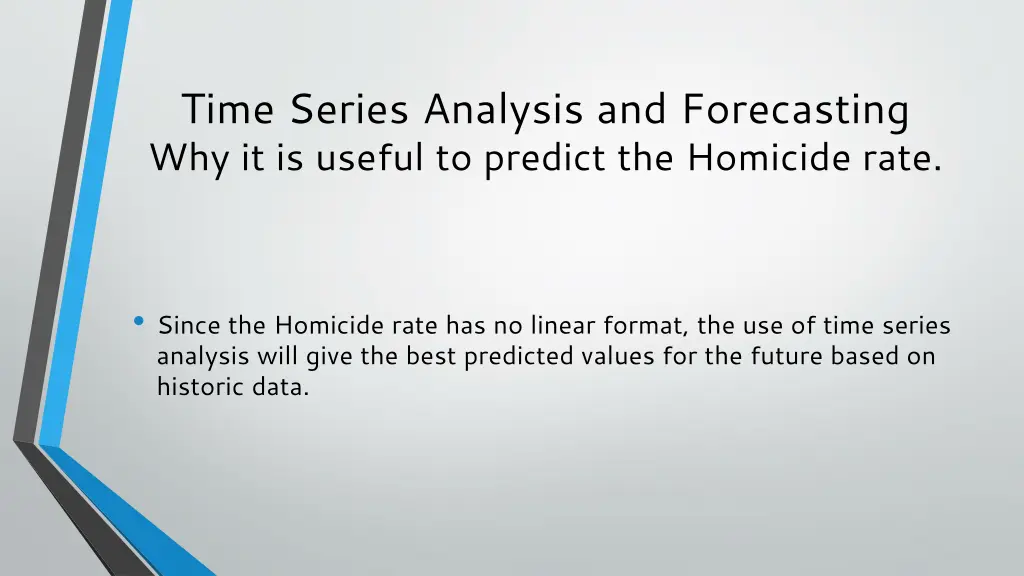 time series analysis and forecasting 1