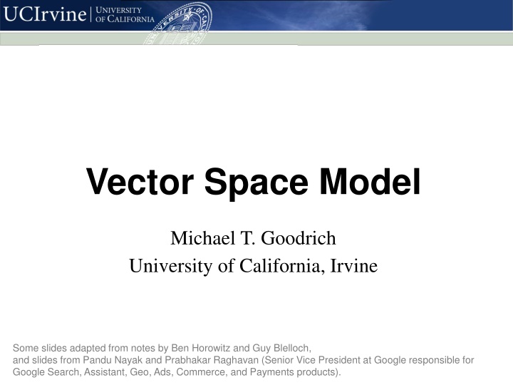 vector space model