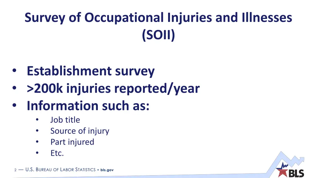 survey of occupational injuries and illnesses soii