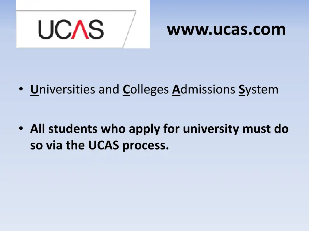 www ucas com