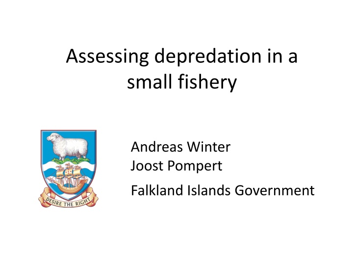 assessing depredation in a small fishery