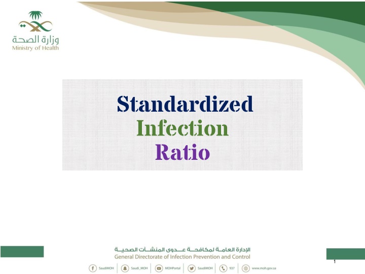 standardized infection ratio