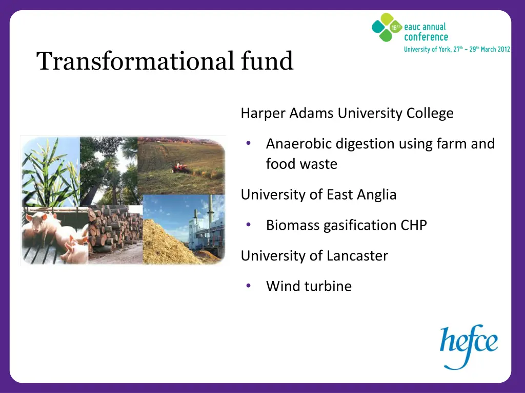 transformational fund