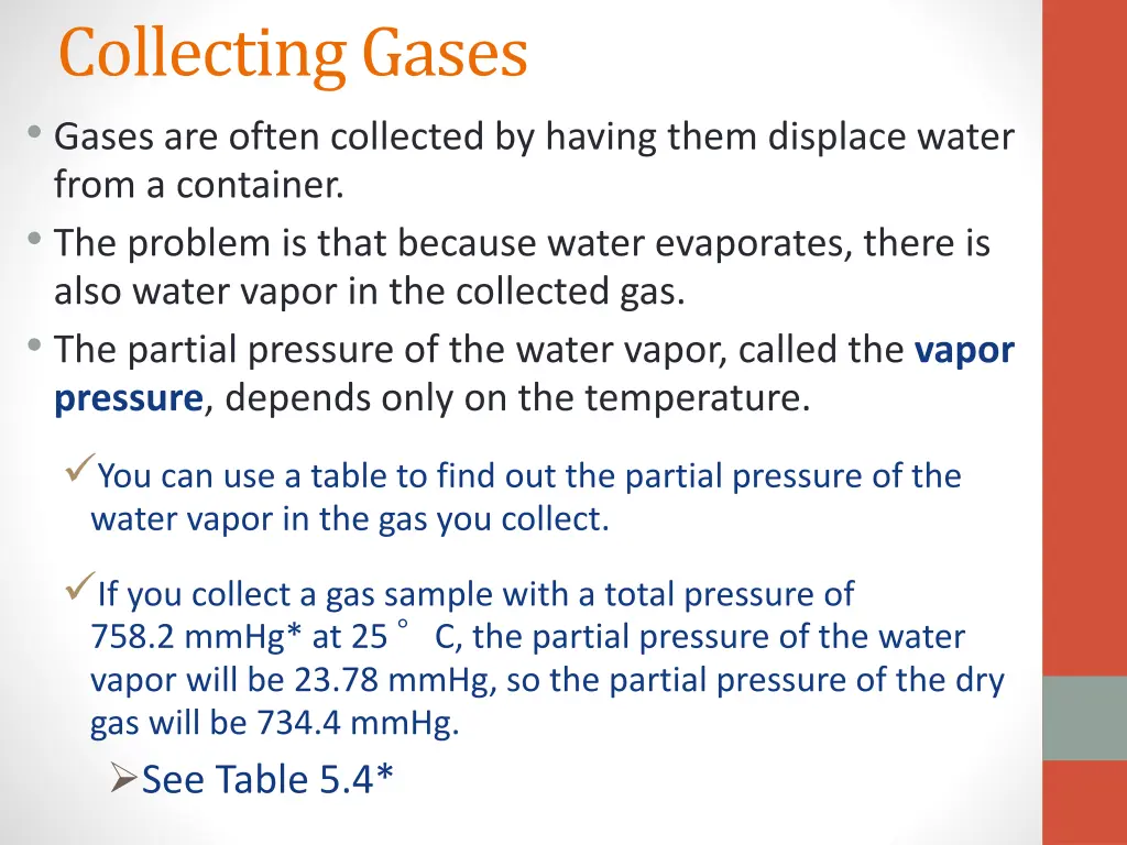 collecting gases gases are often collected