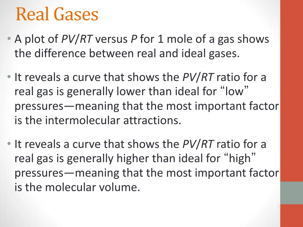 real gases