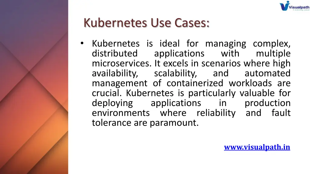 kubernetes use cases