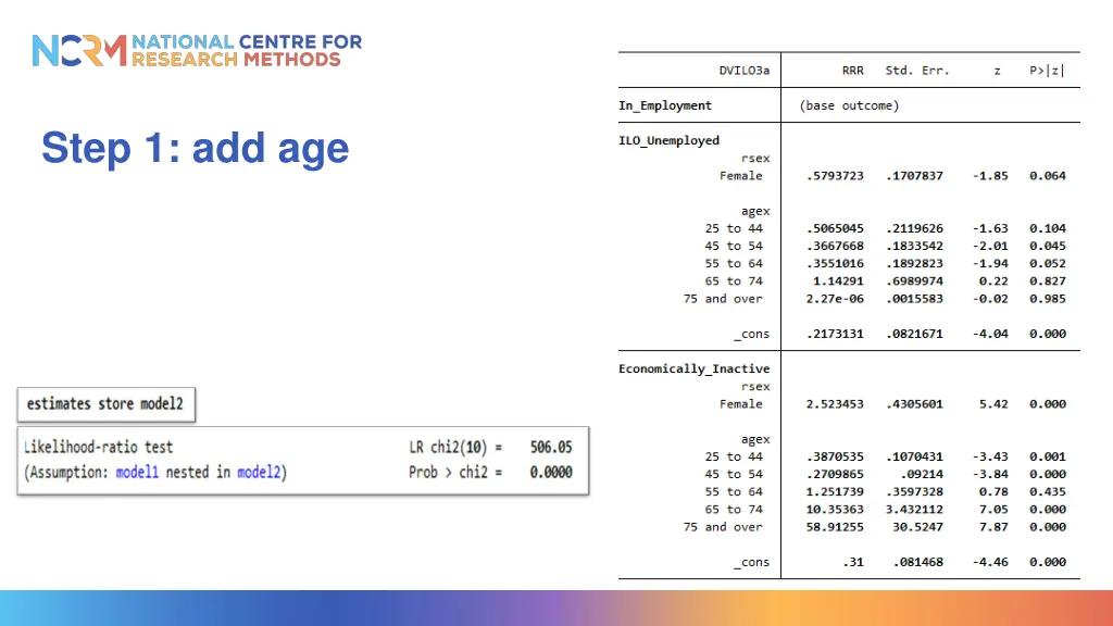 step 1 add age