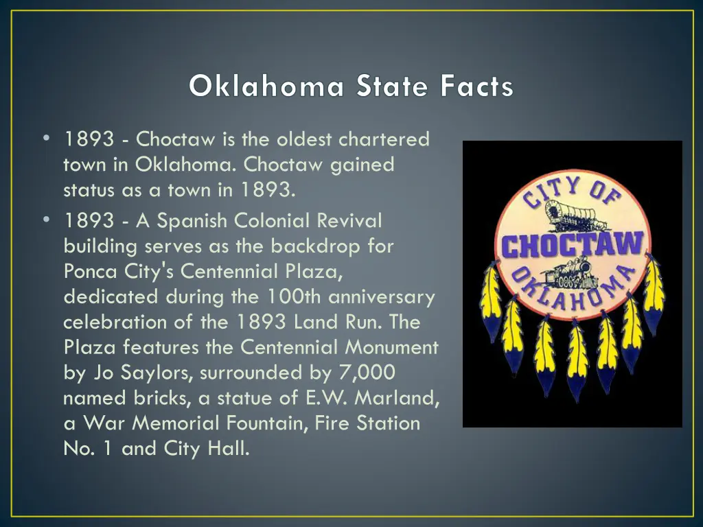 oklahoma state facts 5