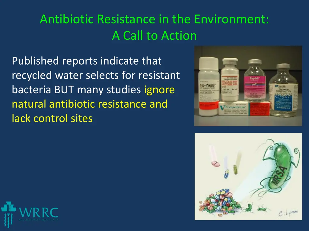 antibiotic resistance in the environment a call