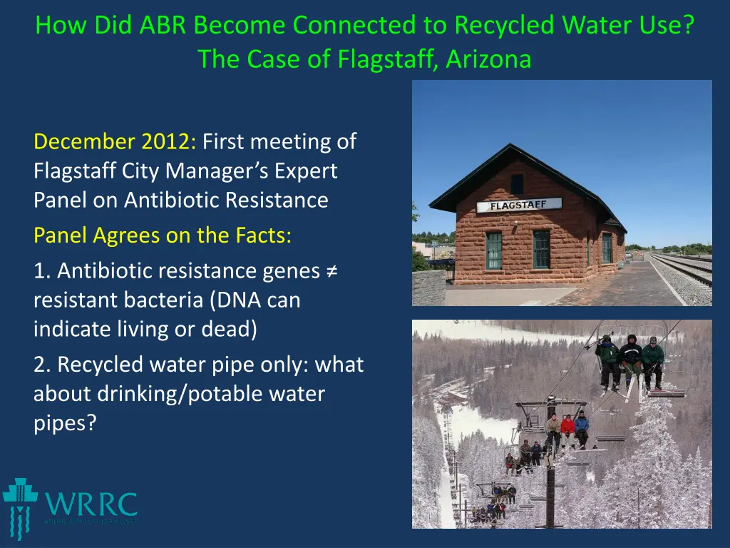 how did abr become connected to recycled water 6