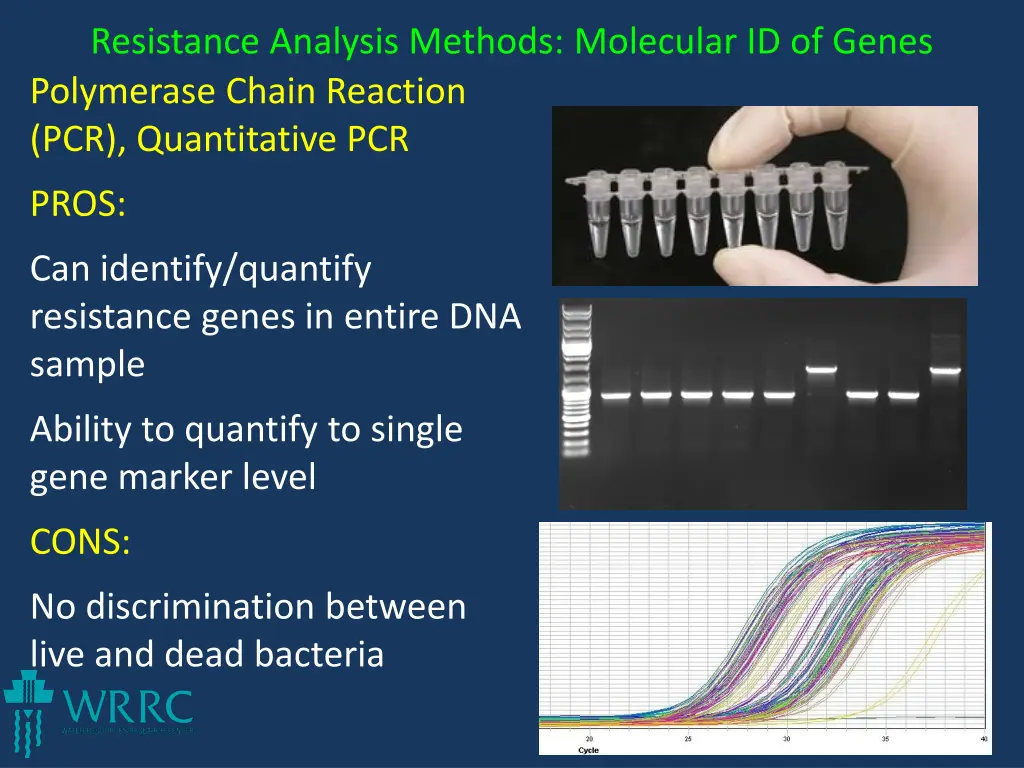 resistance analysis methods molecular id of genes 1