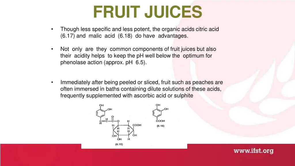 fruit juices