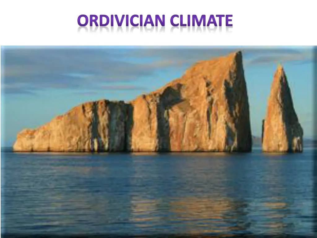 ordivician climate