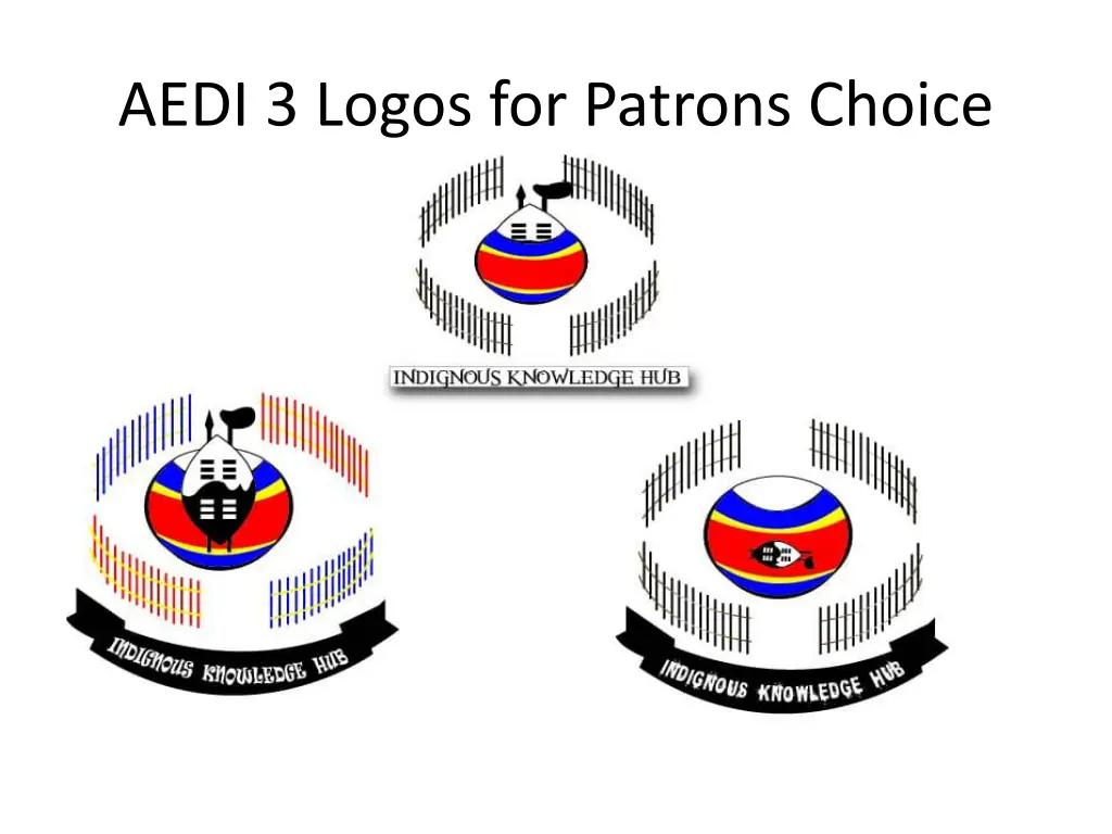 aedi 3 logos for patrons choice