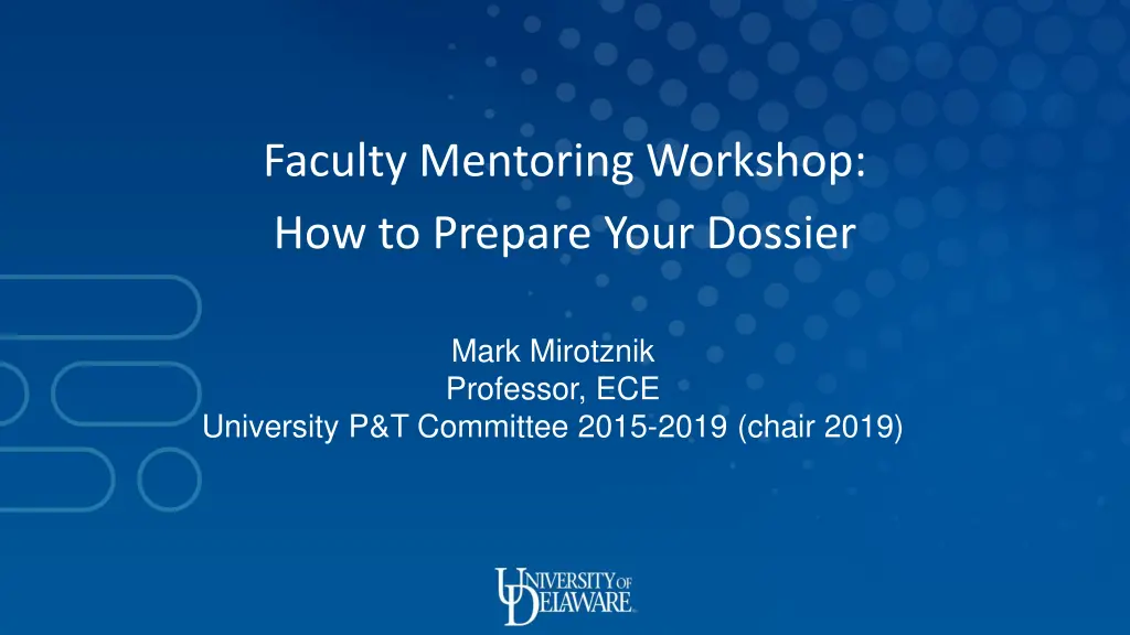 faculty mentoring workshop how to prepare your 1